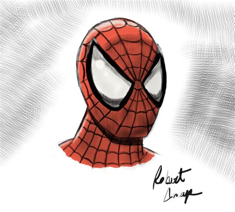 Spider Man Pencil Drawing In Color By Robertamaya On Deviantart