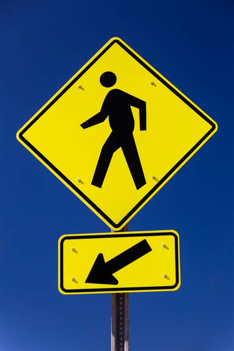 Pedestrian Road Signs