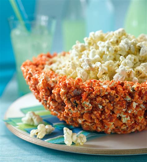 Edible Popcorn Party Bowl Recipe Game On Mom