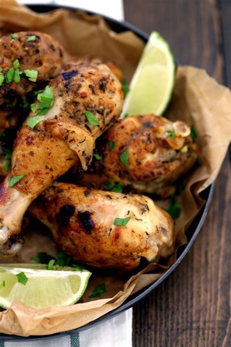 These Six Ingredient Chili Lime Chicken Drumsticks Are Your Answer To A