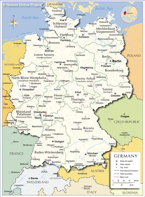 Printable Map Of Germany Printable Map Of The United States