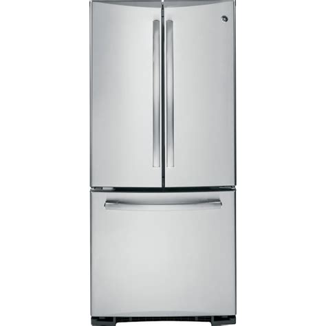 ge profile series profile 20 cu ft french door refrigerator with single ice maker stainless