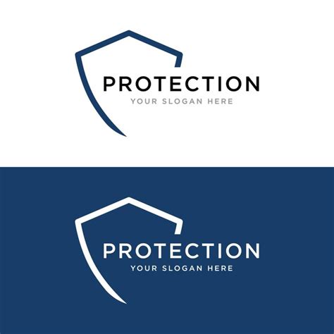 Premium Vector Protection Logo With Modern And Unique Shield