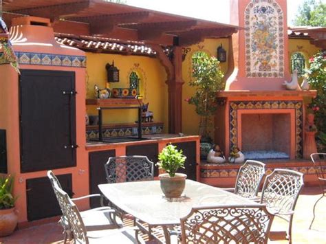 Decorating With Mexican Talavera Tile Fireplaces Backyards And