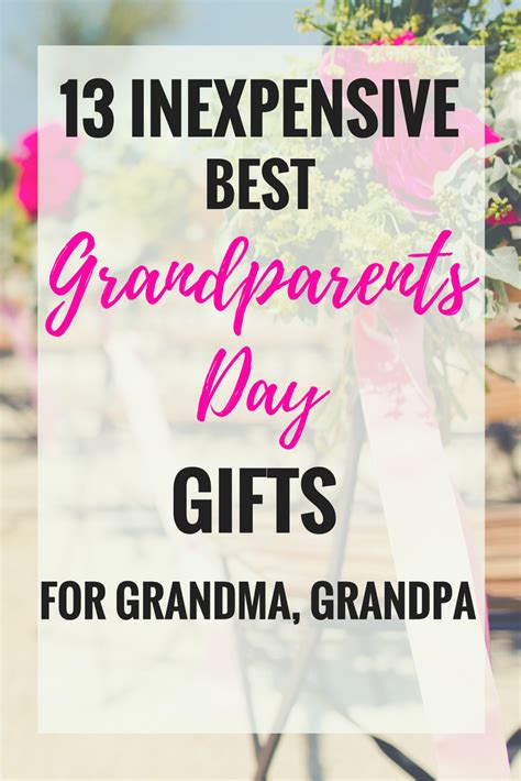 Best gifts for grandparents from adults. 13 best, inexpensive gifts for grandparents day ...