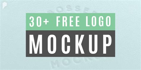 40 Free Psd Logo Mockup Templates 2017 Pixlov