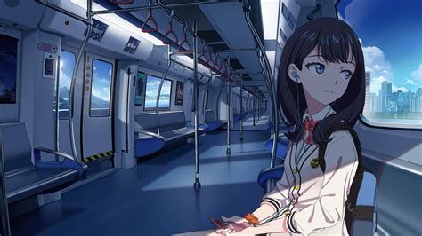Anime Subway Background