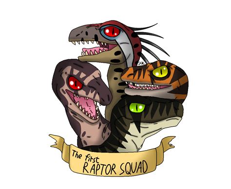Jurassic Park The First Raptor Squad Base Edit By Ireneroxanne666 On Deviantart