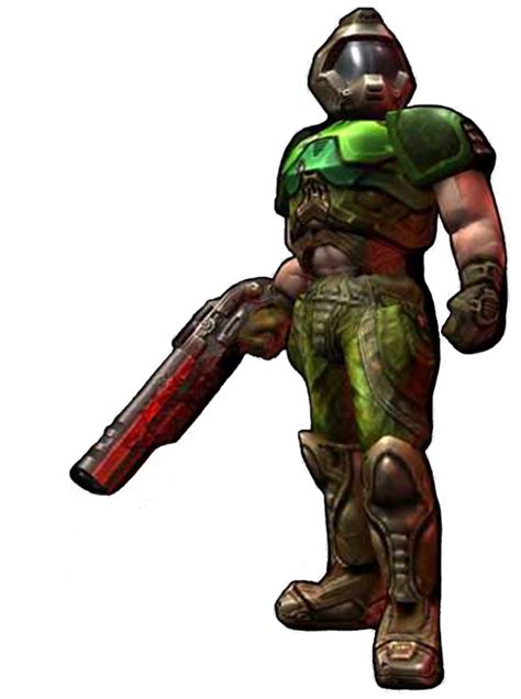 Doom 3 Master Chief Doomguy Doom Png Download 592795 Free