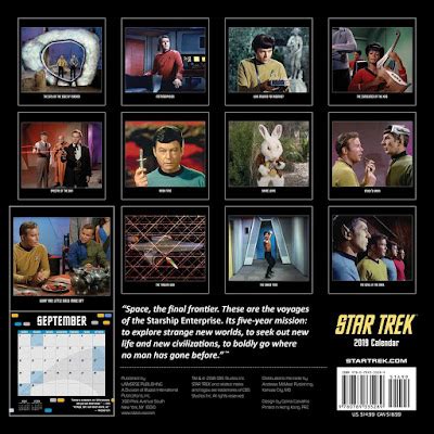The Trek Collective Star Trek Calendar Previews