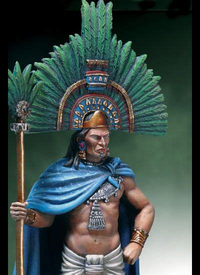 Moctezuma Ii 1520 Arte Tribal Aztec Art Native American Indians