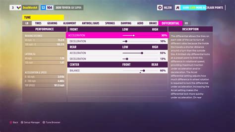 Forza Horizon 5 Tuning Guide How To Tune Cars What Every Setting