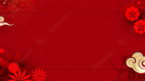 Red Congratulations Simple Powerpoint Background For Free Download