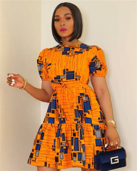 Arinola African Print Mini Dress Africa Clothing For Women Etsy