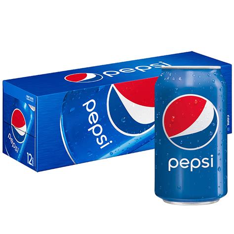 Pepsi Cola Soda Pop 12 Oz 12 Pack Cans