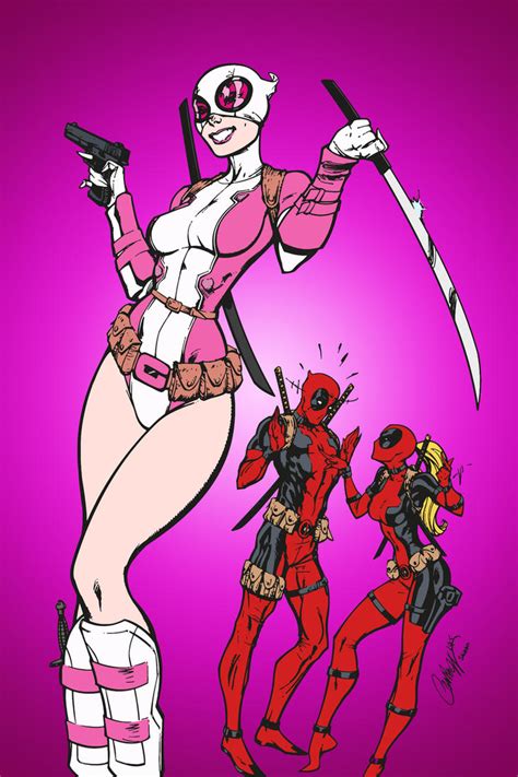 Gwenpool Colored By Edcom02 On Deviantart