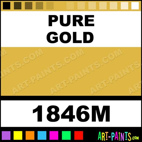Pure Gold Model Metal Paints And Metallic Paints 1846m Pure Gold