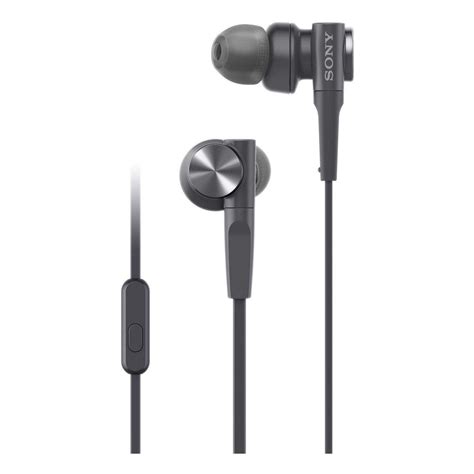 Sony Extra Bass In Ear Headphones Black Mdr Xb55ap