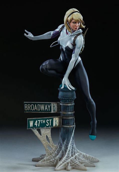 Sideshow Collectibles Spider Man Spider Gwen Artist Series Statue