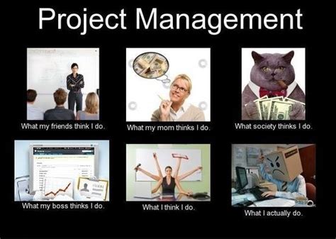 We all know change is difficult. Different sides of project management... (With images ...