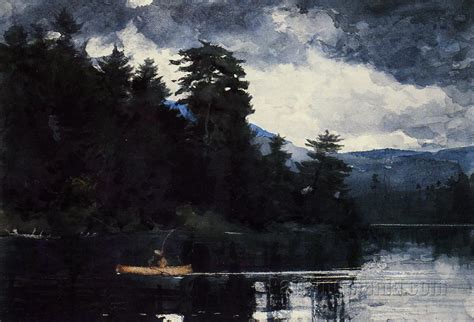 Adirondack Lake Winslow Homer Paintings