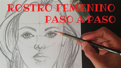COMO DIBUJAR ROSTRO FEMENINO YouTube