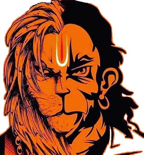 Decoar Nirmal 50 Cm Bajrangbali With Angry Face Magnetic Sticker Price