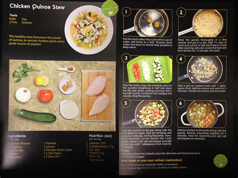Hello Fresh Chicken Quinoa Stew Recipe Card Collage 5120×3840