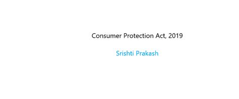 Consumer Protection Act 2019 Restraining False And Misleading