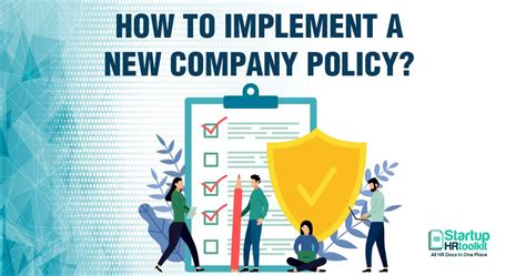 How To Implement A New Company Policy Step By Step Guide
