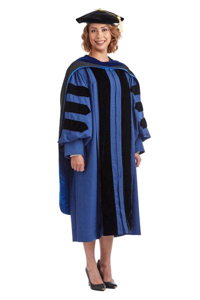 Yale University Doctoral Regalia Set Doctoral Gown Phd Hood And