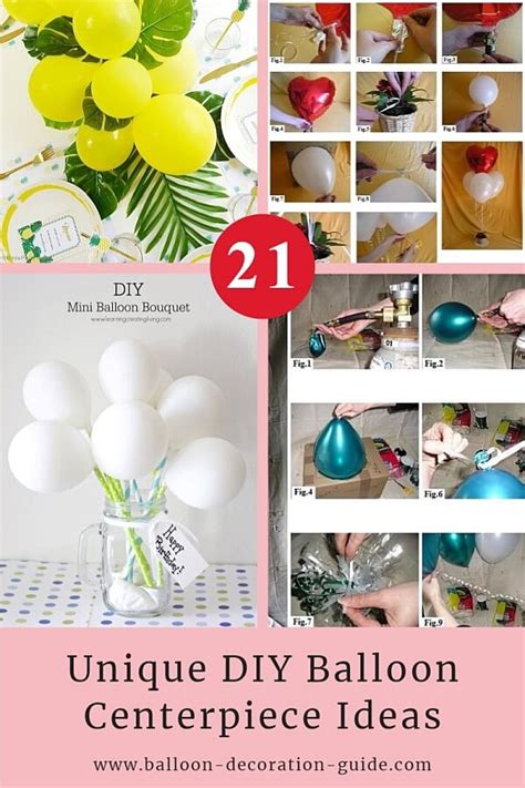 21 Diy Balloon Centerpiece Ideas You Have Not Seen Before