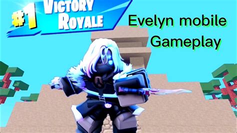 Evelyn Gameplay Before Season 6 Roblox Bedwars Youtube