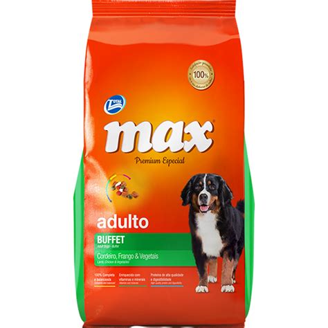 Max Premium Especial Adulto Buffet Pollo And Vegetales