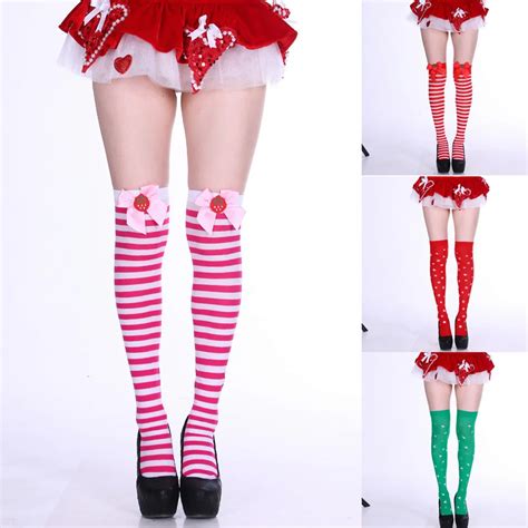 Sexy 2018 Warm Long Stocking Fashion Striped Knee Socks Women Cotton Thigh High Over The Knee