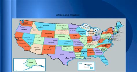 States And Capitals Northeast Midwest Southeast Southwest West The
