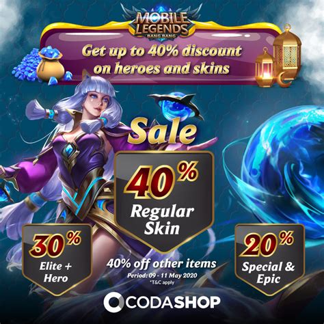 Mobile Legends Ramadhan Sale Up To 40 Codashop Blog My