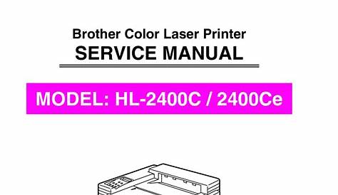 brother hl-3070cw manual