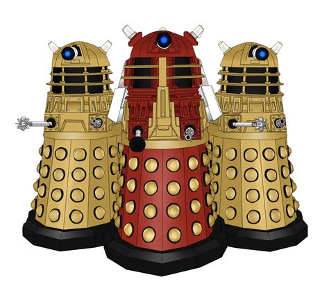 Dalek Trio Infernale By Blackysmith On Deviantart