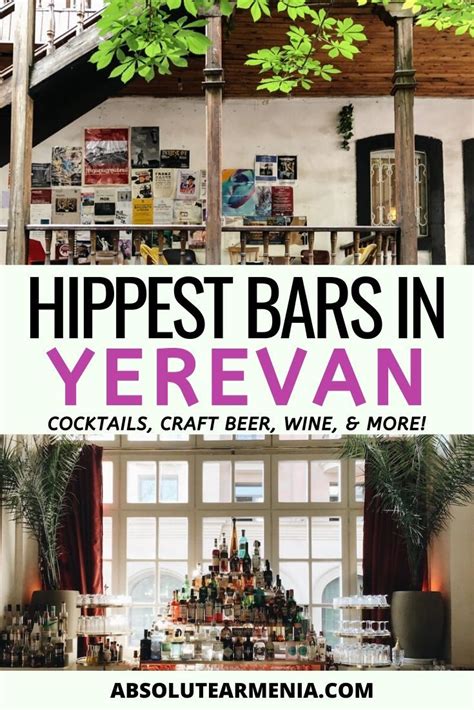 Coolest Bars In Yerevan Armenia Armenia Nightlife Armenia Travel