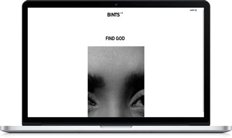 bints website ux ui — joman baku™