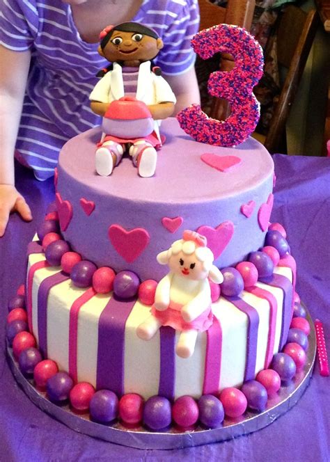 Doc Mcstuffins Cake That I Made For My Daughters 3rd Birthday Party
