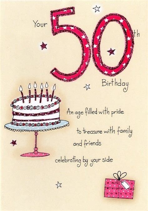 Pin By Loekie V S On Happy Birthday 50th Birthday Wishes 50th