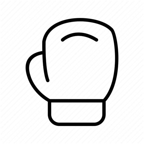 Boxer Boxing Gloves Icon
