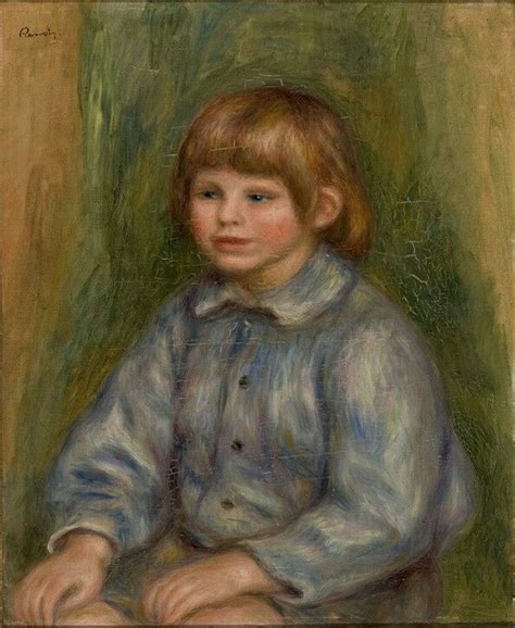 Pierre Auguste Renoir Coco Portrait De Claude Renoir 1908 Huile Sur