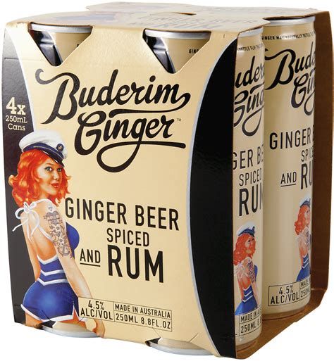 Buderim Ginger Beer And Spiced Rum 250ml First Choice Liquor Market