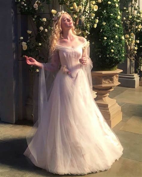 Aurora In Her Wedding Gown Maleficent Mistress Of Evil Fairytale Dress Fantasy Gowns