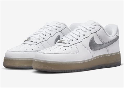 Nike Air Force 1 Low Premium White Metallic Dx3945 100 Release Date Sbd