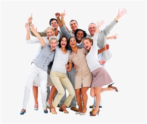 Group Of People Happy People Transparent Background Png Image