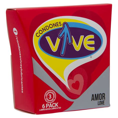 Comprar Vive Preservativo Amor 6 Pack Walmart Guatemala Maxi Despensa Compra En Línea